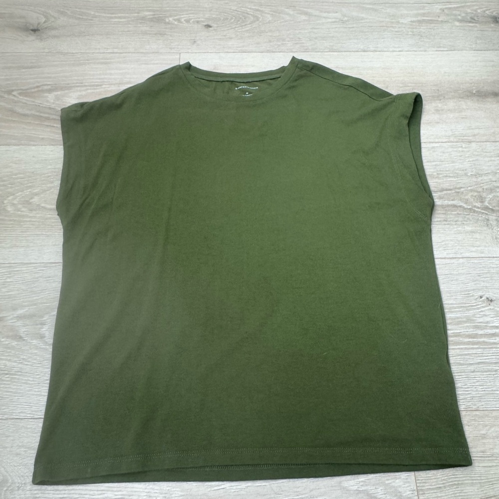 Anthropologie Olive GreenTank Top
